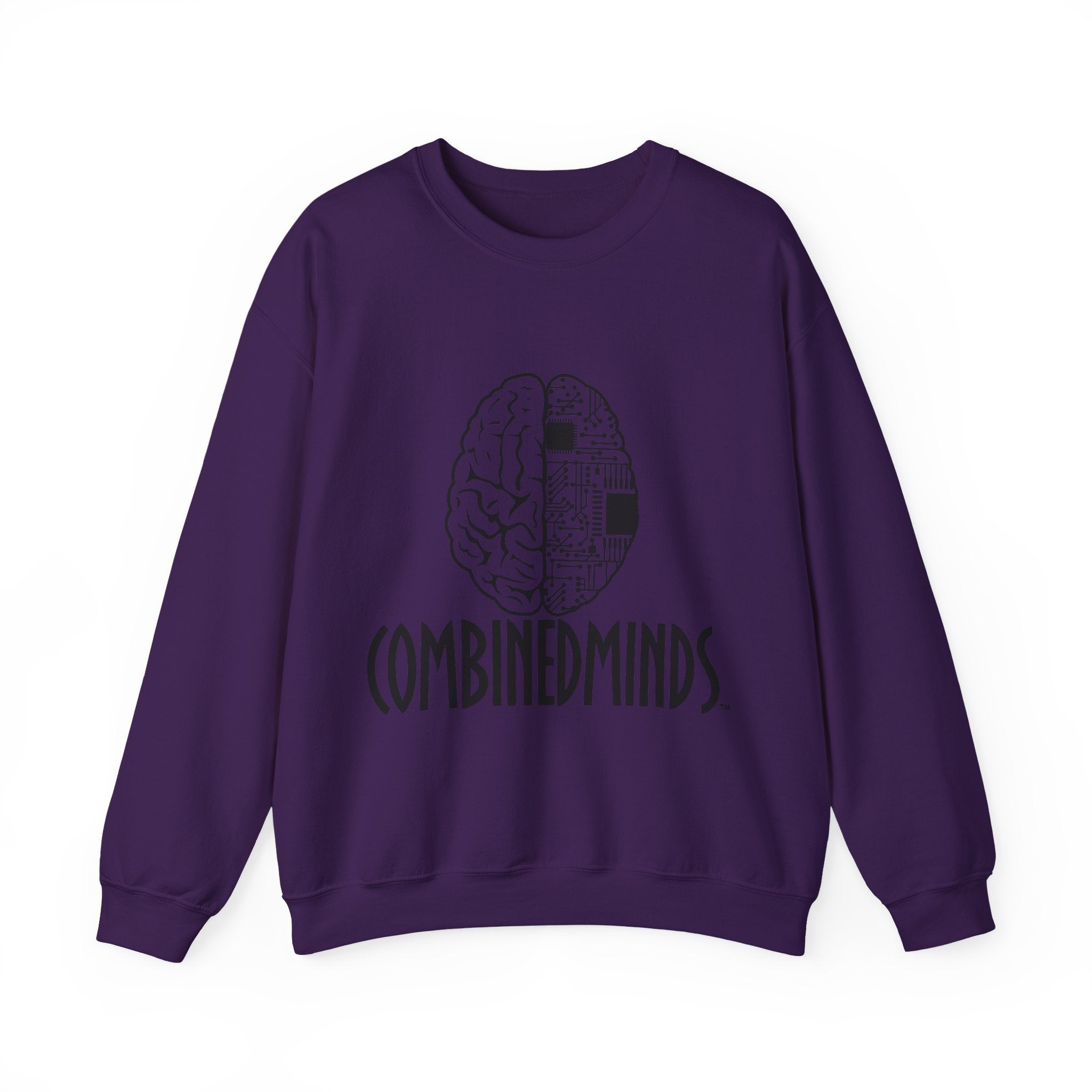 Combinedminds Crewneck Sweatshirt Black Logo