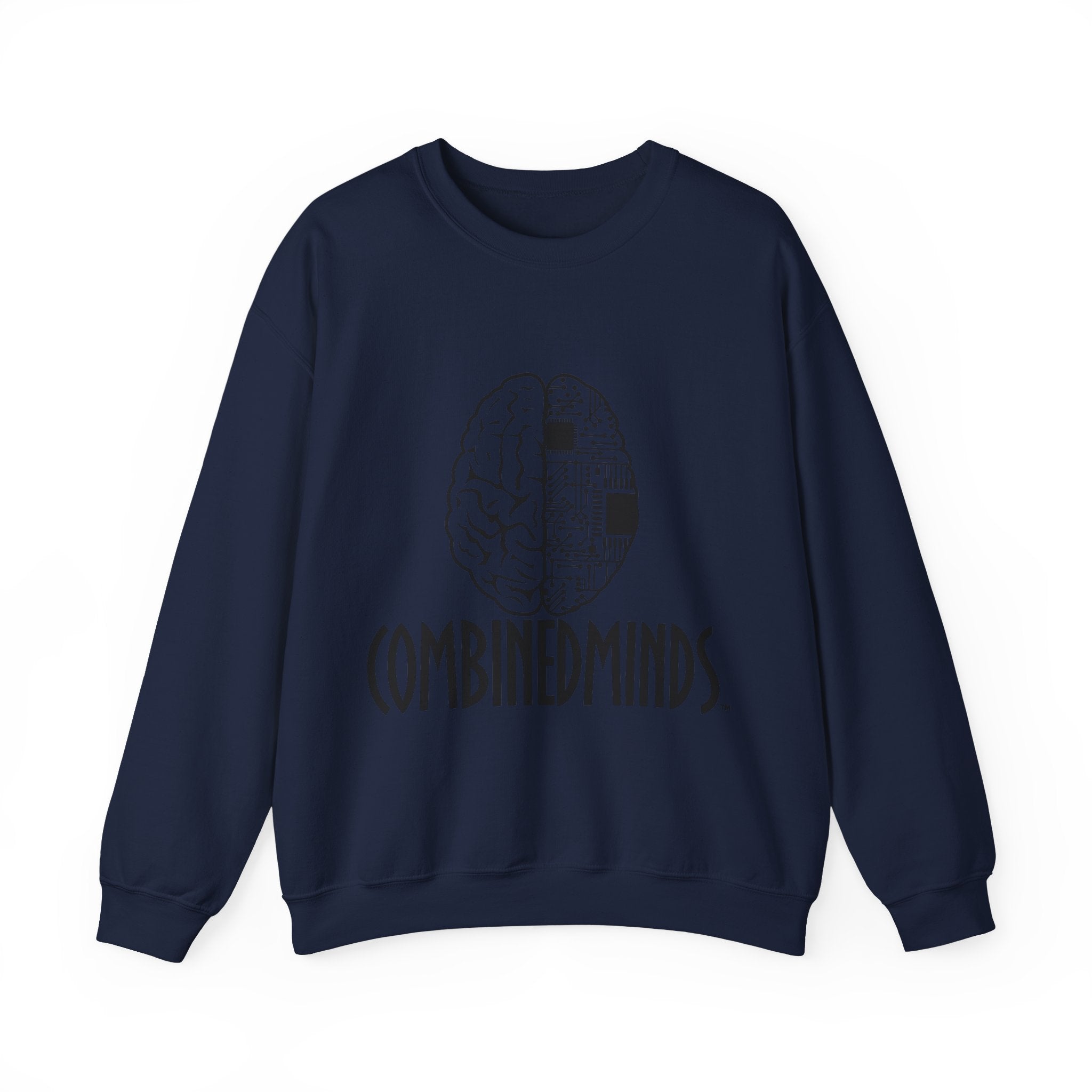 Combinedminds Crewneck Sweatshirt Black Logo