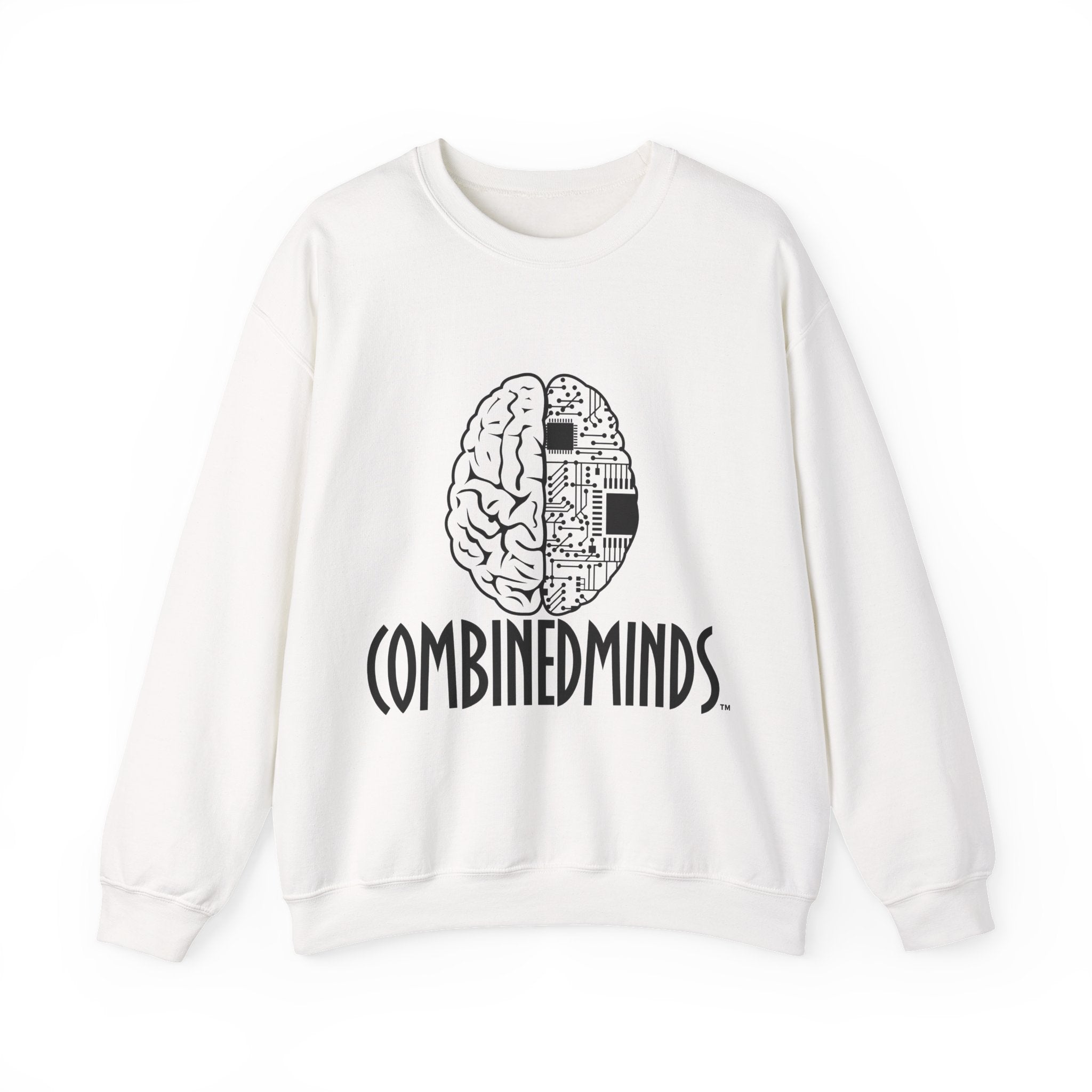 Combinedminds Crewneck Sweatshirt Black Logo
