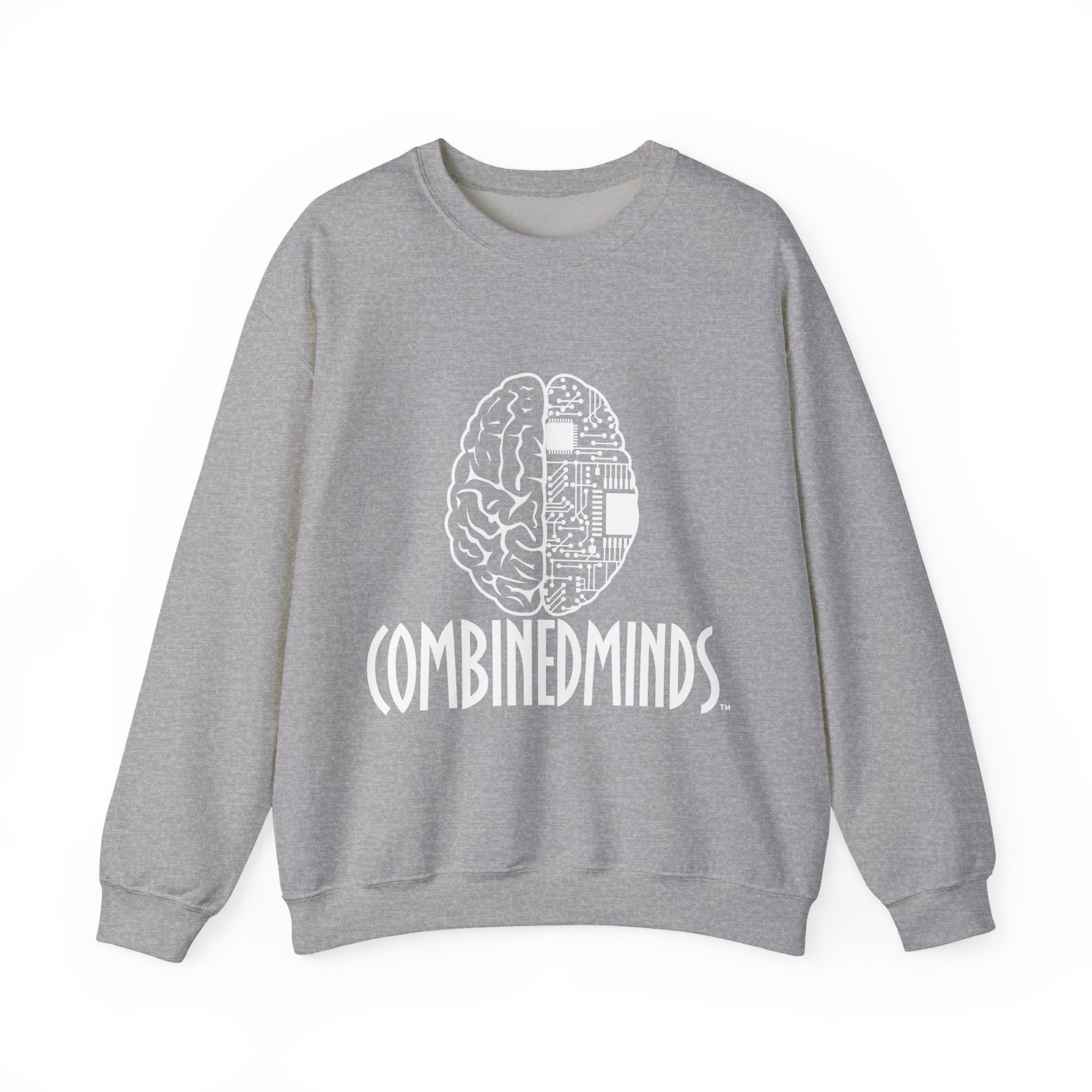 Combinedminds Crewneck Sweatshirt White Logo