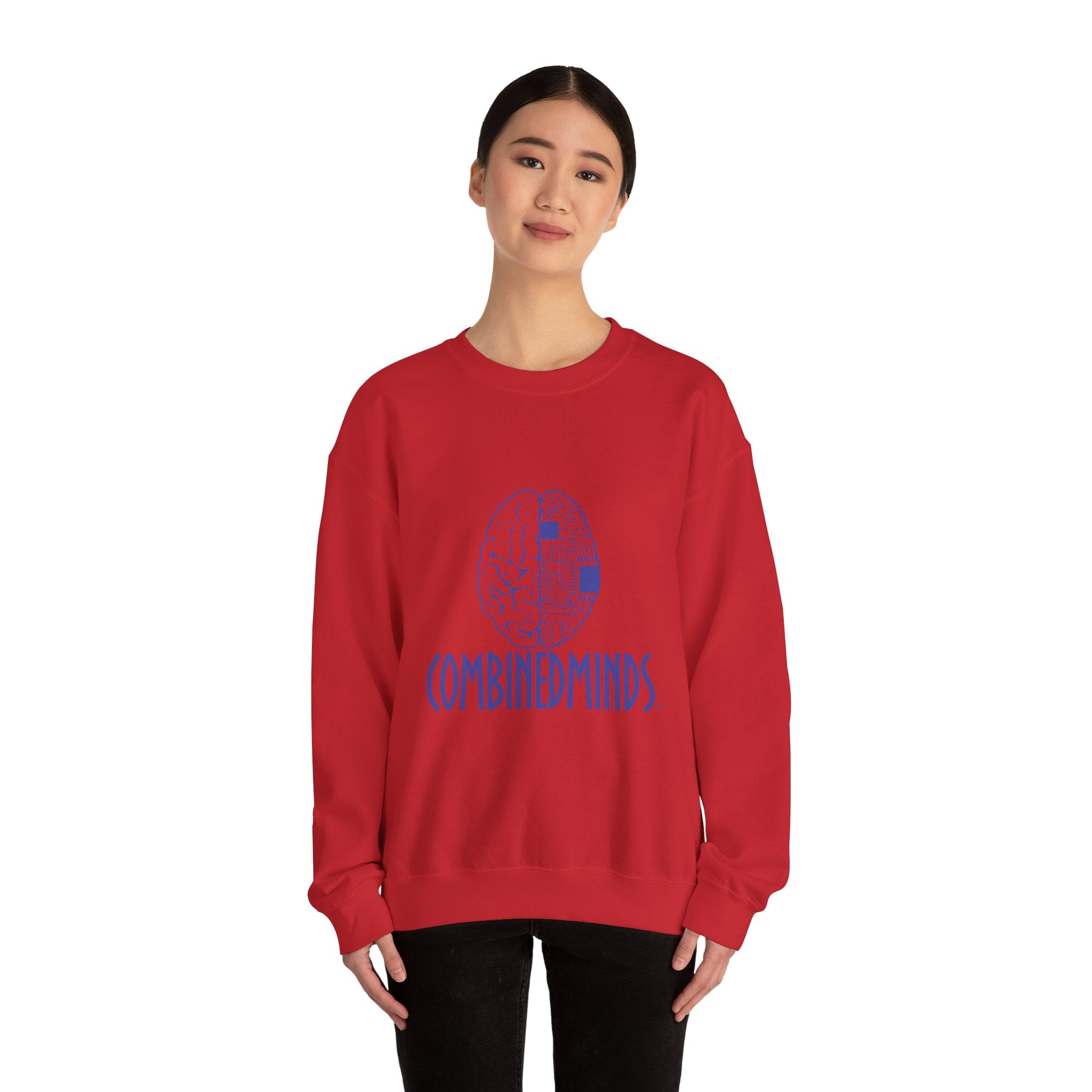 Combinedminds Crewneck Sweatshirt Royal Logo