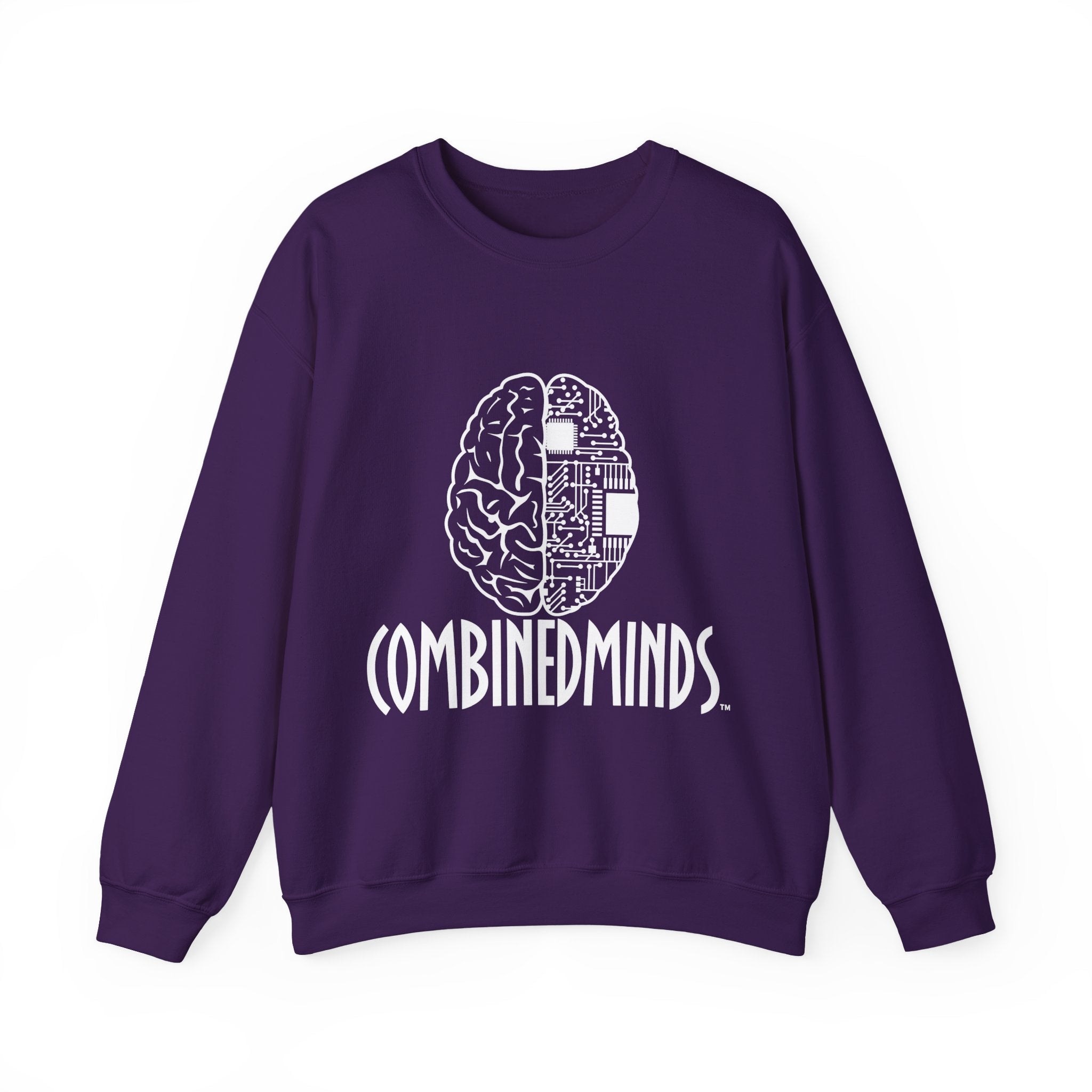 Combinedminds Crewneck Sweatshirt White Logo
