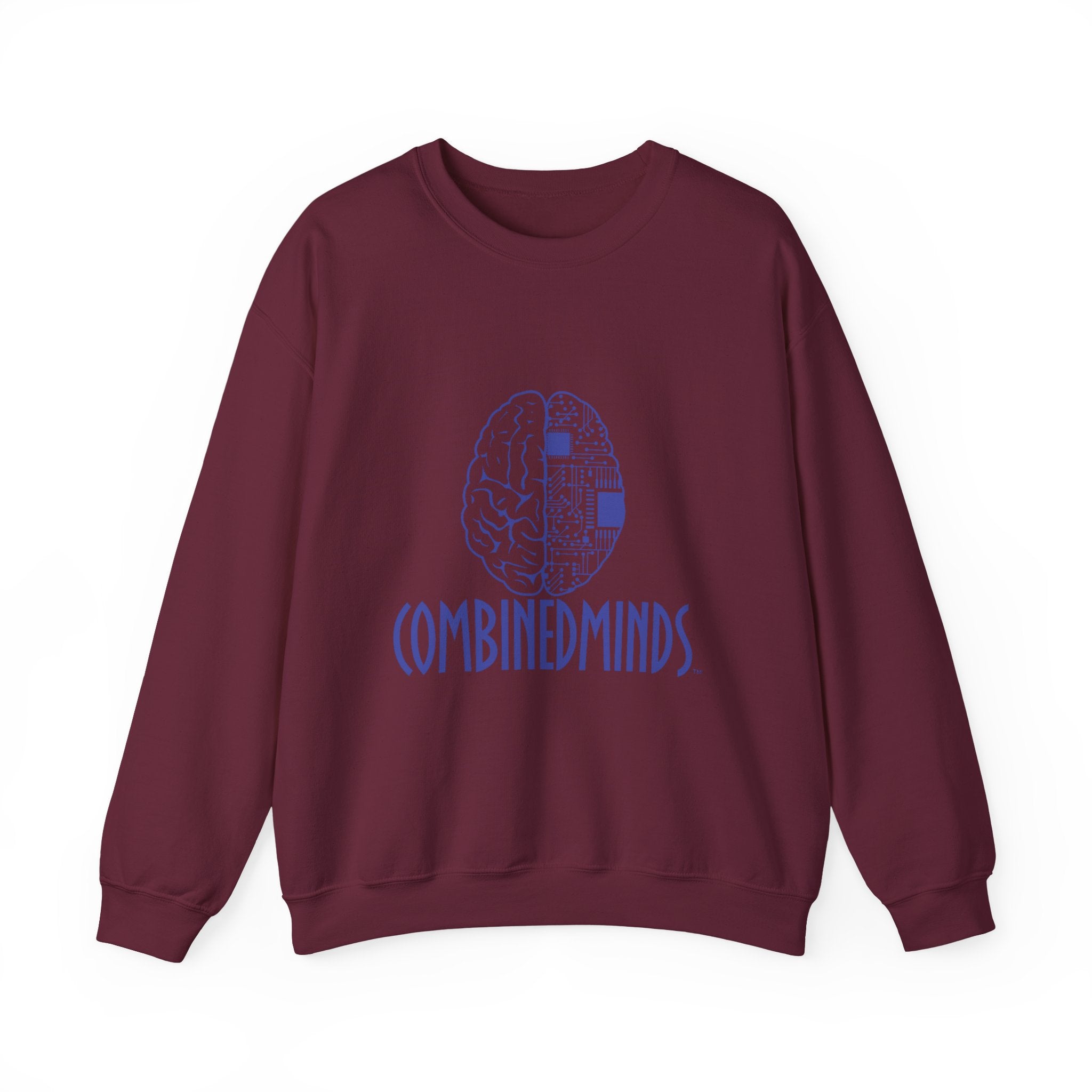 Combinedminds Crewneck Sweatshirt Royal Logo