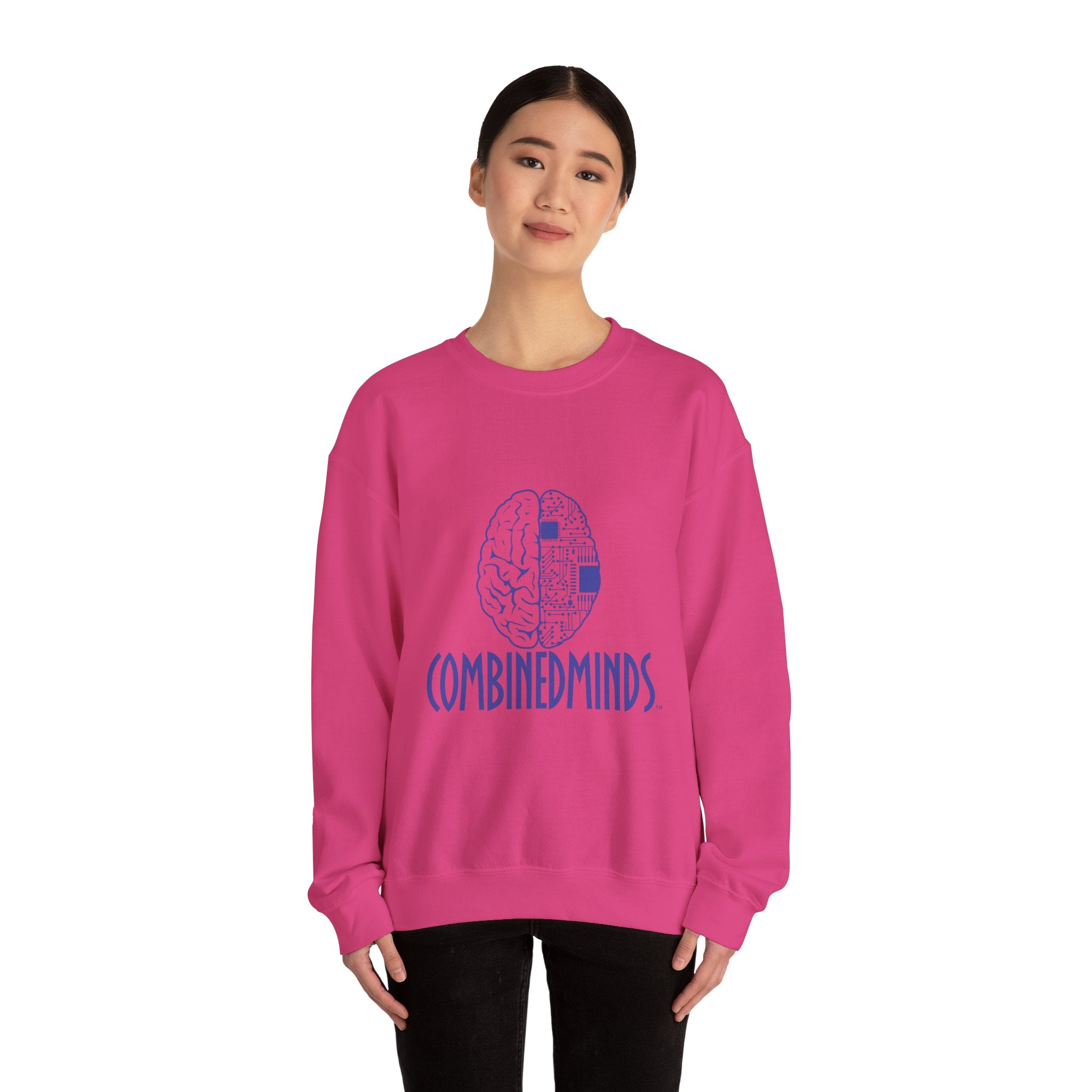Combinedminds Crewneck Sweatshirt Royal Logo