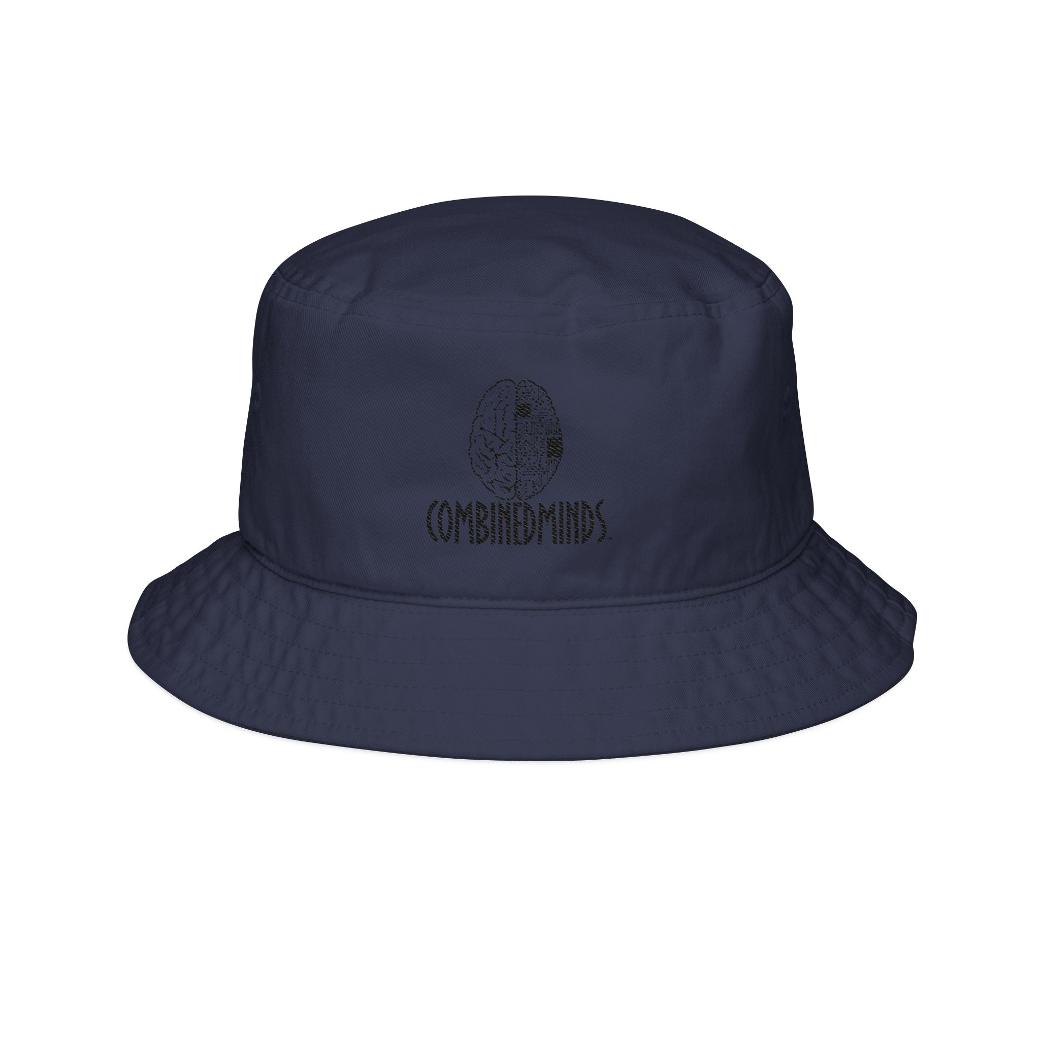 CombinedMinds Bucket Hat (Embroidery) Black Logo