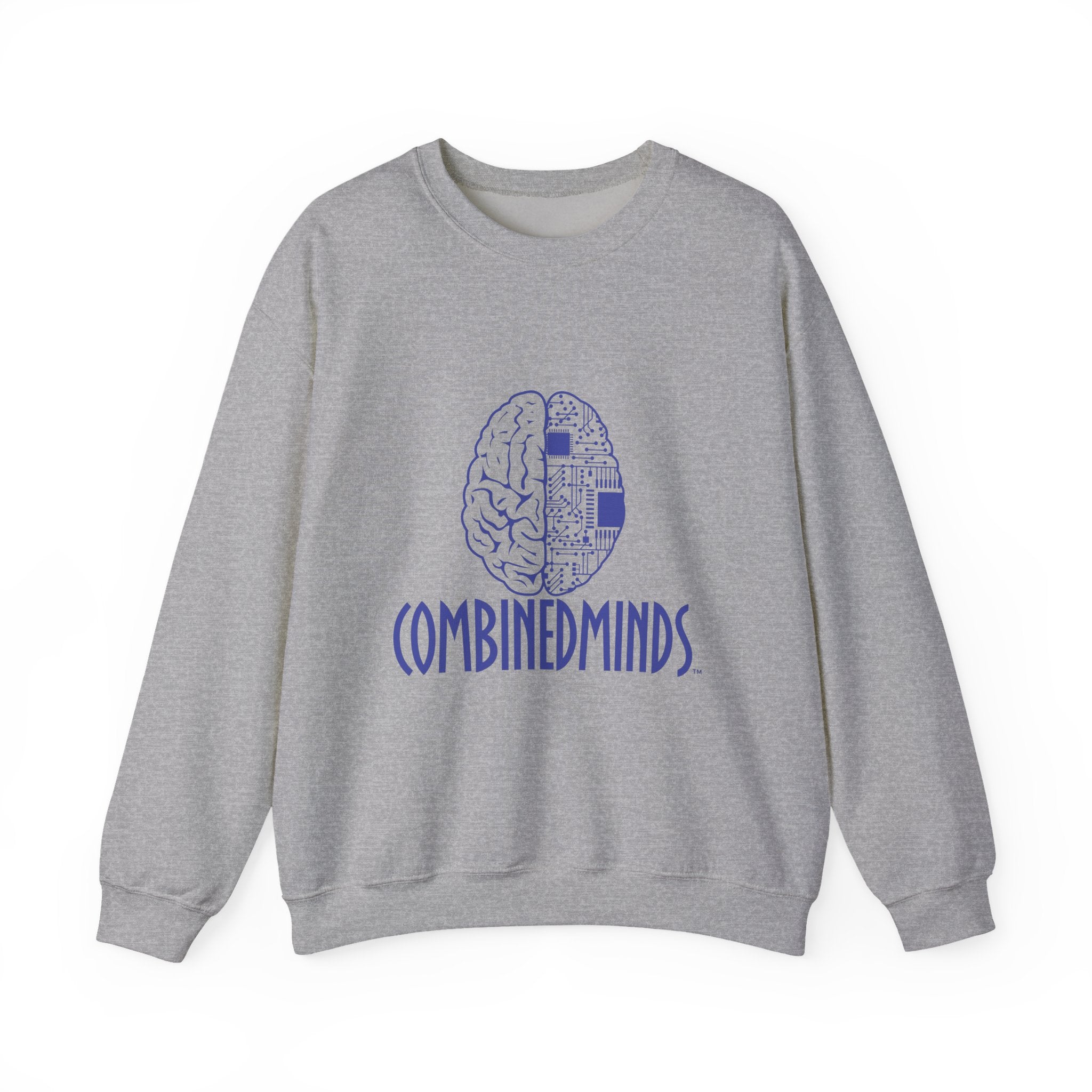 Combinedminds Crewneck Sweatshirt Royal Logo