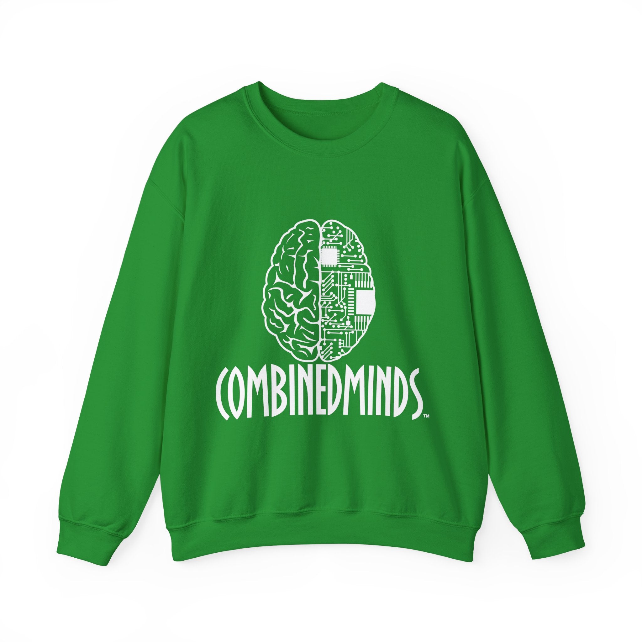 Combinedminds Crewneck Sweatshirt White Logo