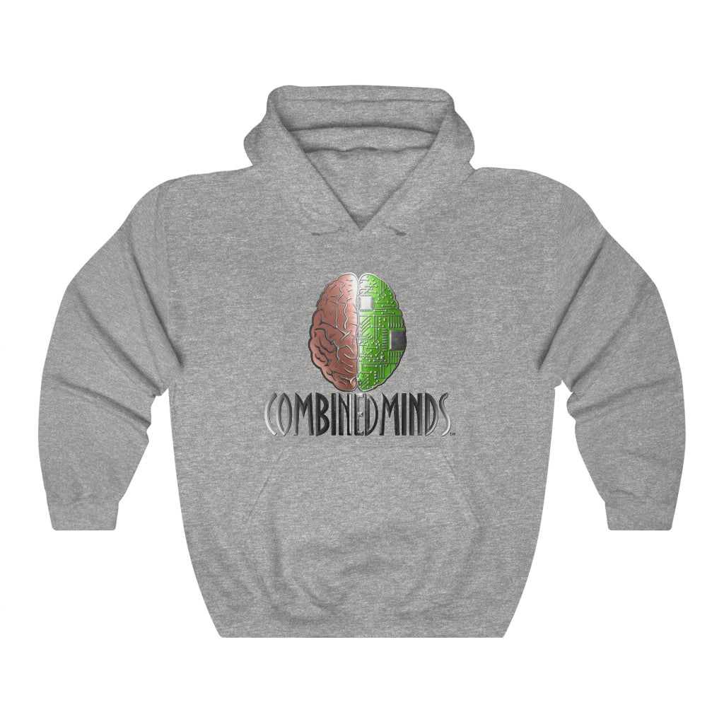 CombinedMinds Unisex Hooded Sweatshirt - Color Logo