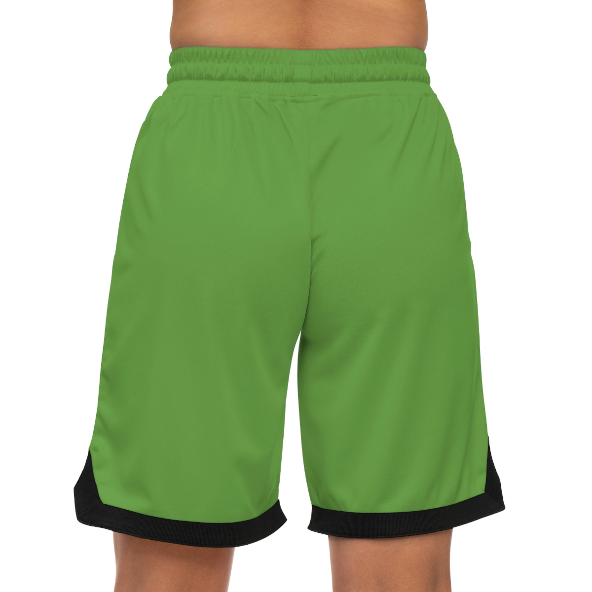 Combinedminds Basketball Shorts Green/Black Logo