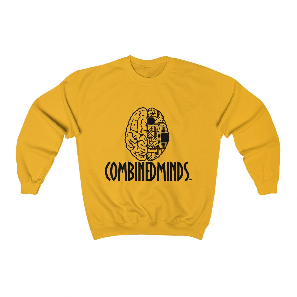 Combinedminds Crewneck Sweatshirt Black Logo