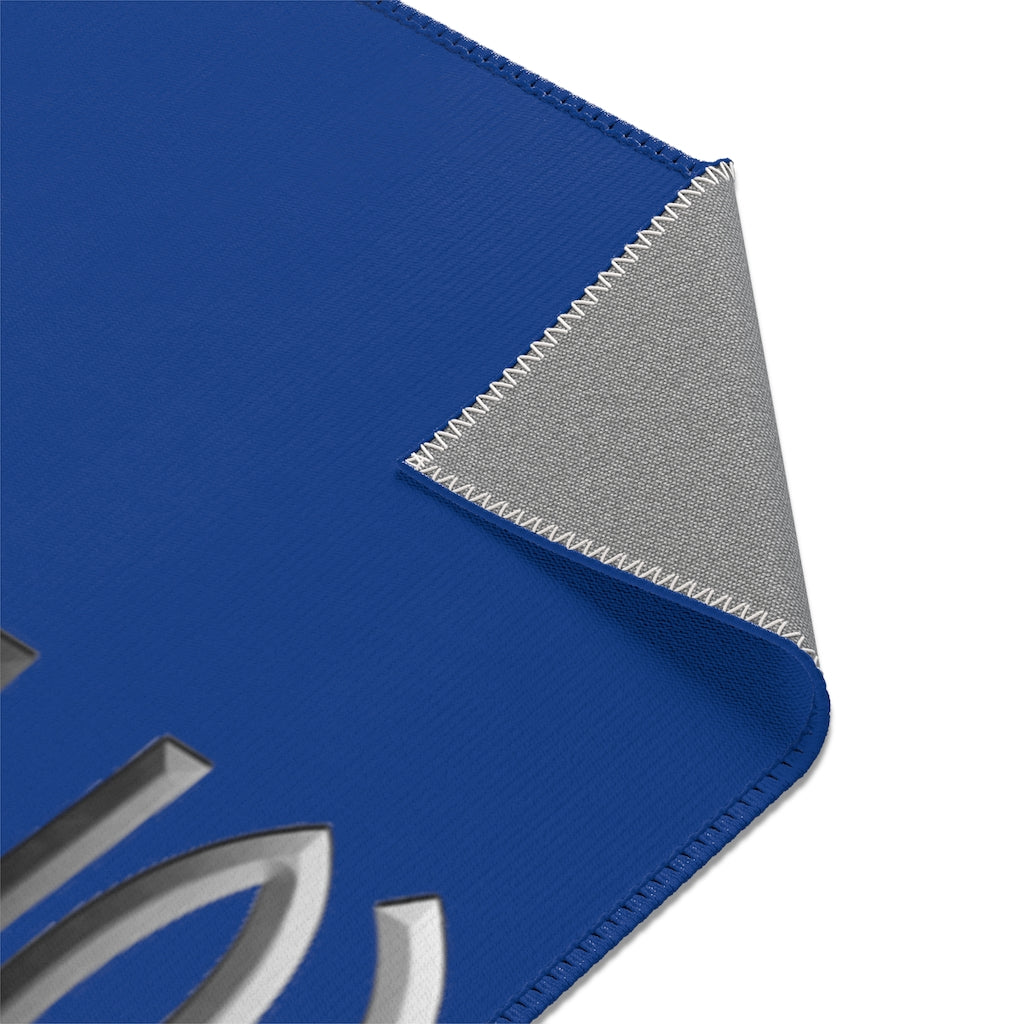 CombinedMinds Area Rugs - Color Logo Royal Blue