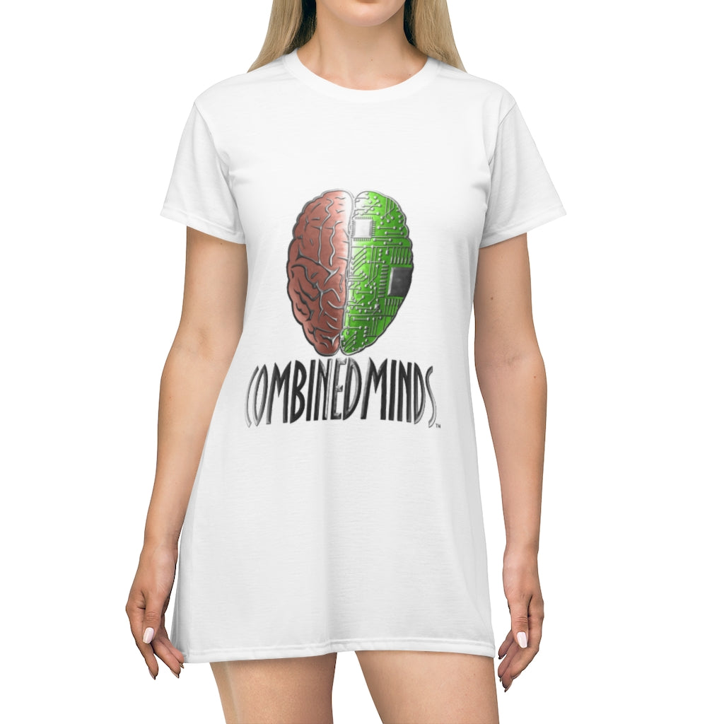 CombinedMinds T-Shirt Dress - Color Logo