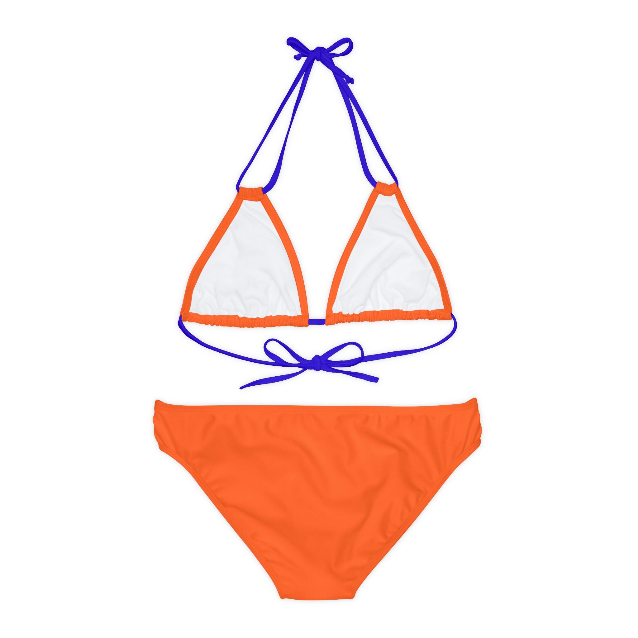 CombinedMinds Strappy Bikini Set Orange