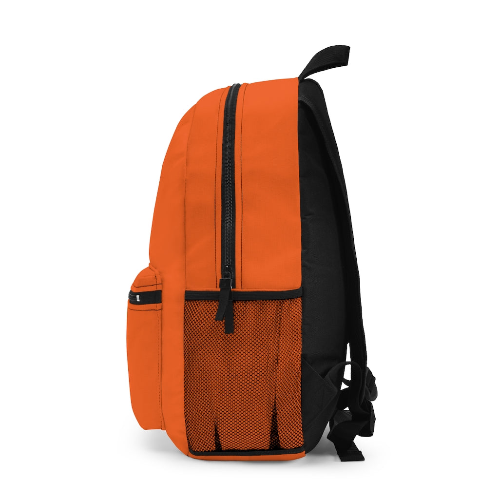 CombinedMinds Backpack - Orange Color Logo