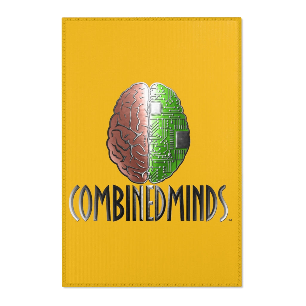 CombinedMinds Area Rugs - Color Logo Yellow