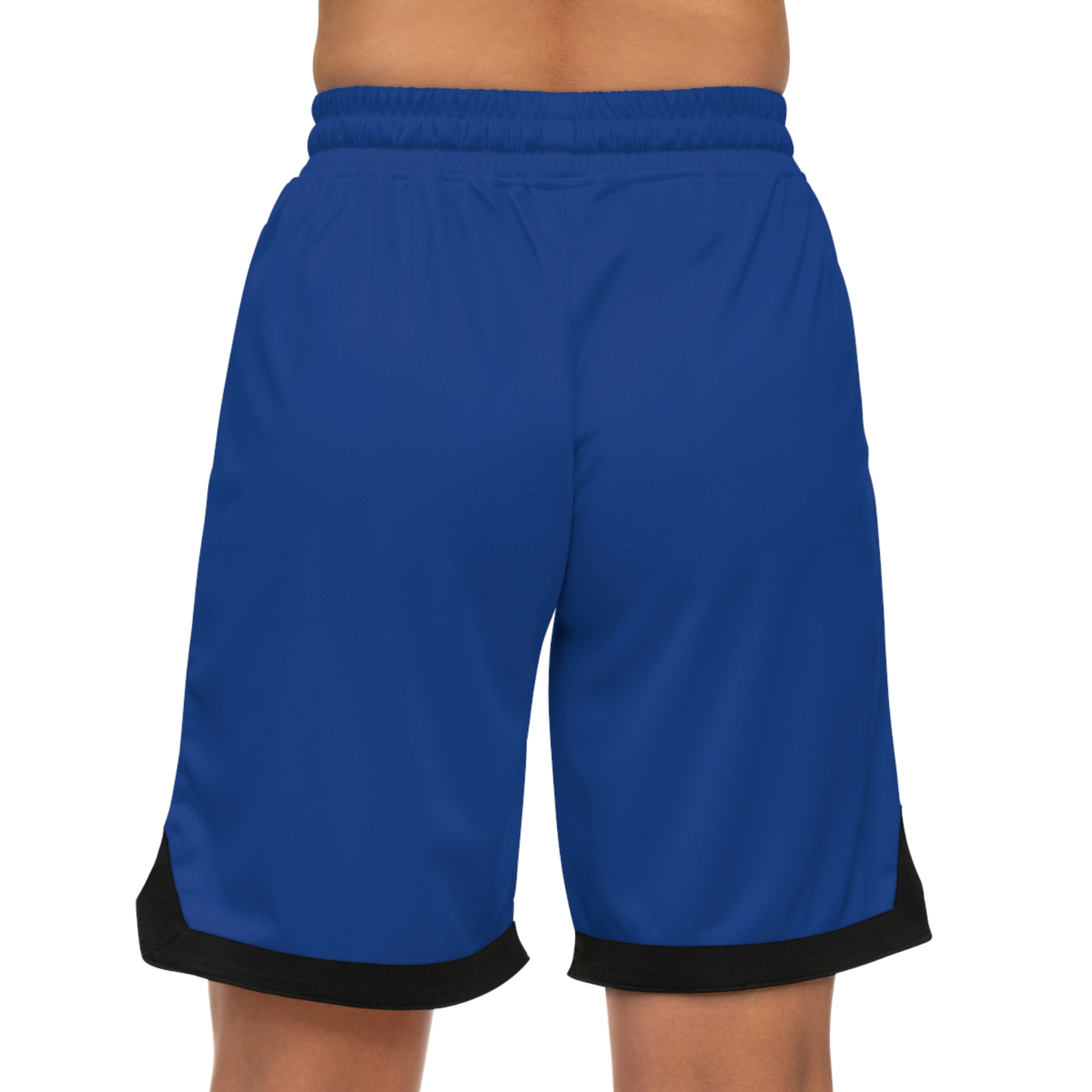 Combinedminds Basketball Shorts Royal Blue/Black Logo