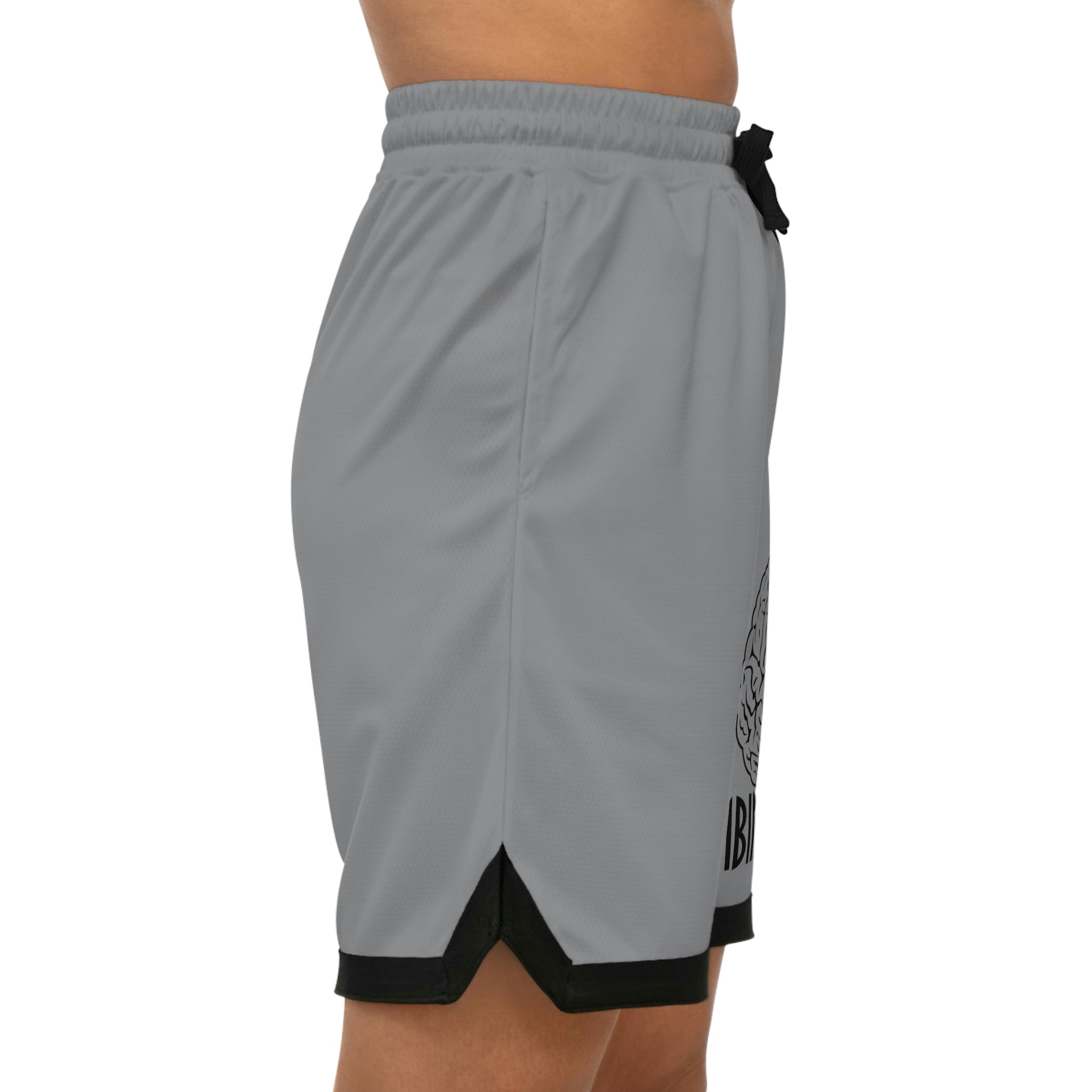 Combinedminds Basketball Shorts Grey/Black Logo