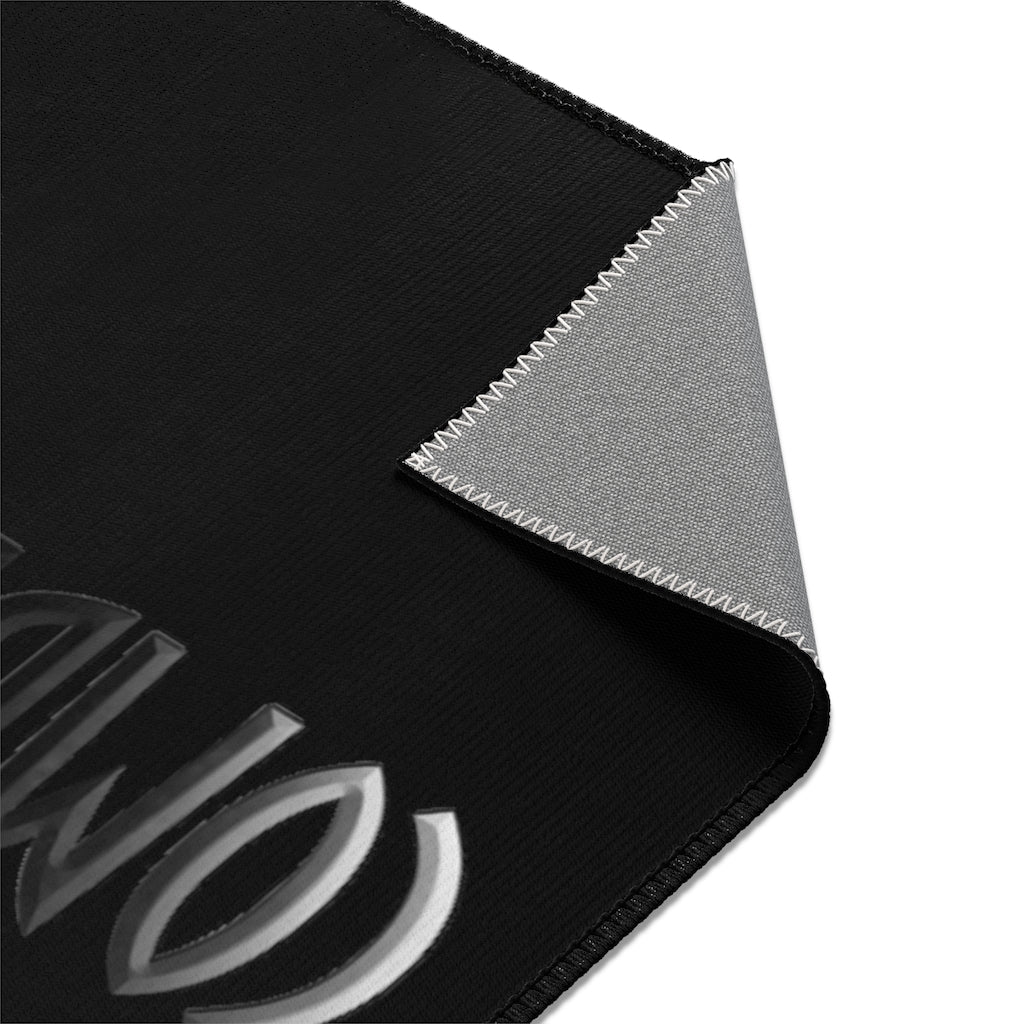 CombinedMinds Area Rugs - Color Logo Black