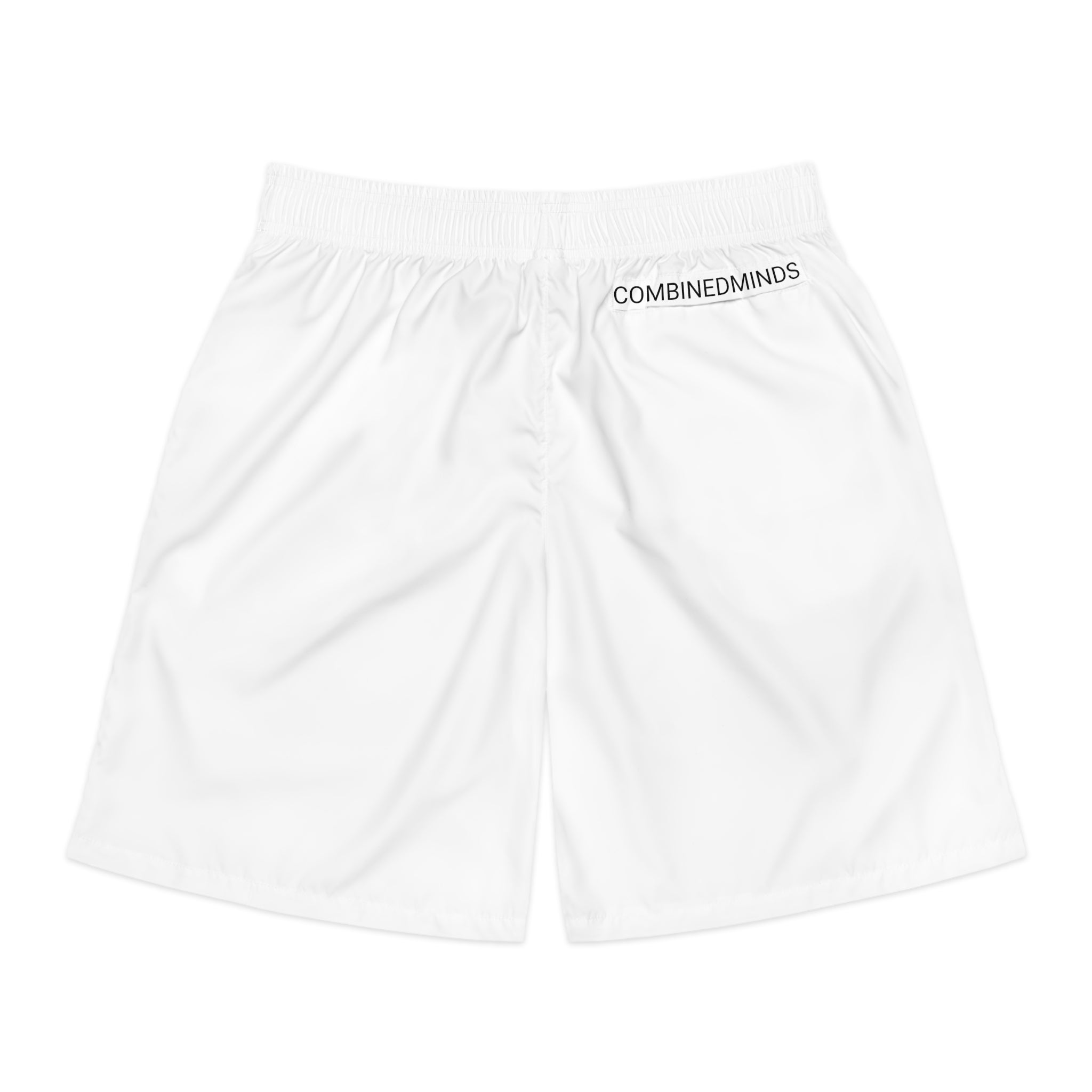 CombinedMinds Men's Jogger Shorts Black Logo