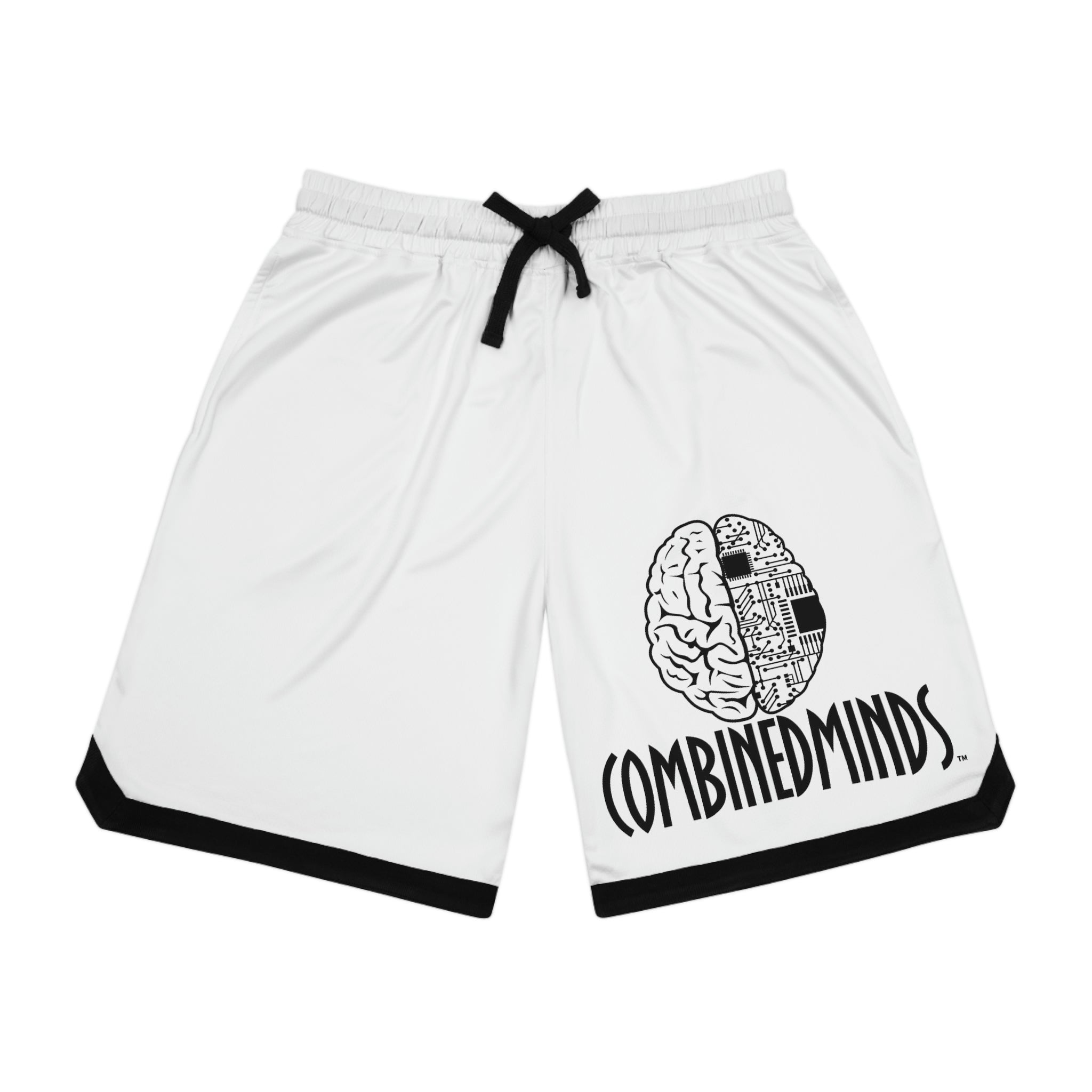 Combinedminds Basketball Shorts Black Logo