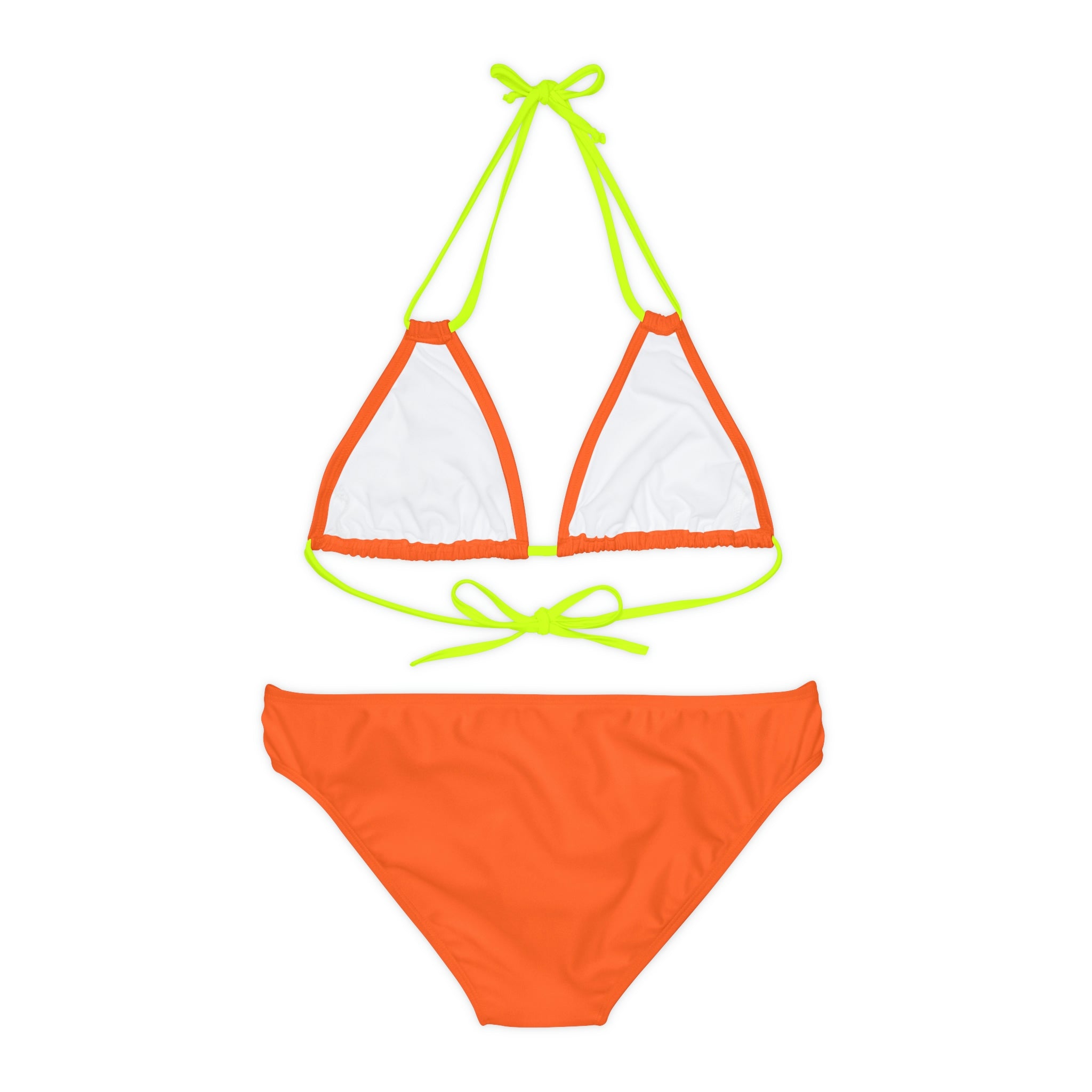 CombinedMinds Strappy Bikini Set Orange