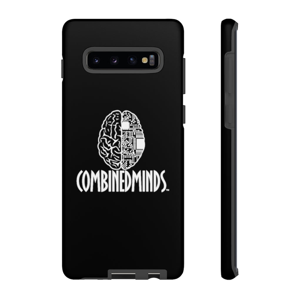 CombinedMinds Cell Phone Case- Black White Logo