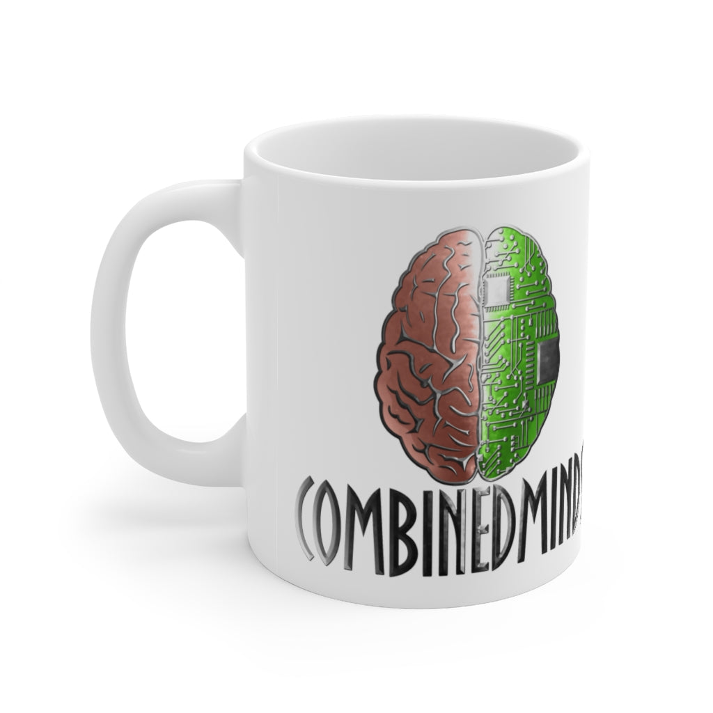 CombinedMinds Ceramic Mug 11oz - Color Logo
