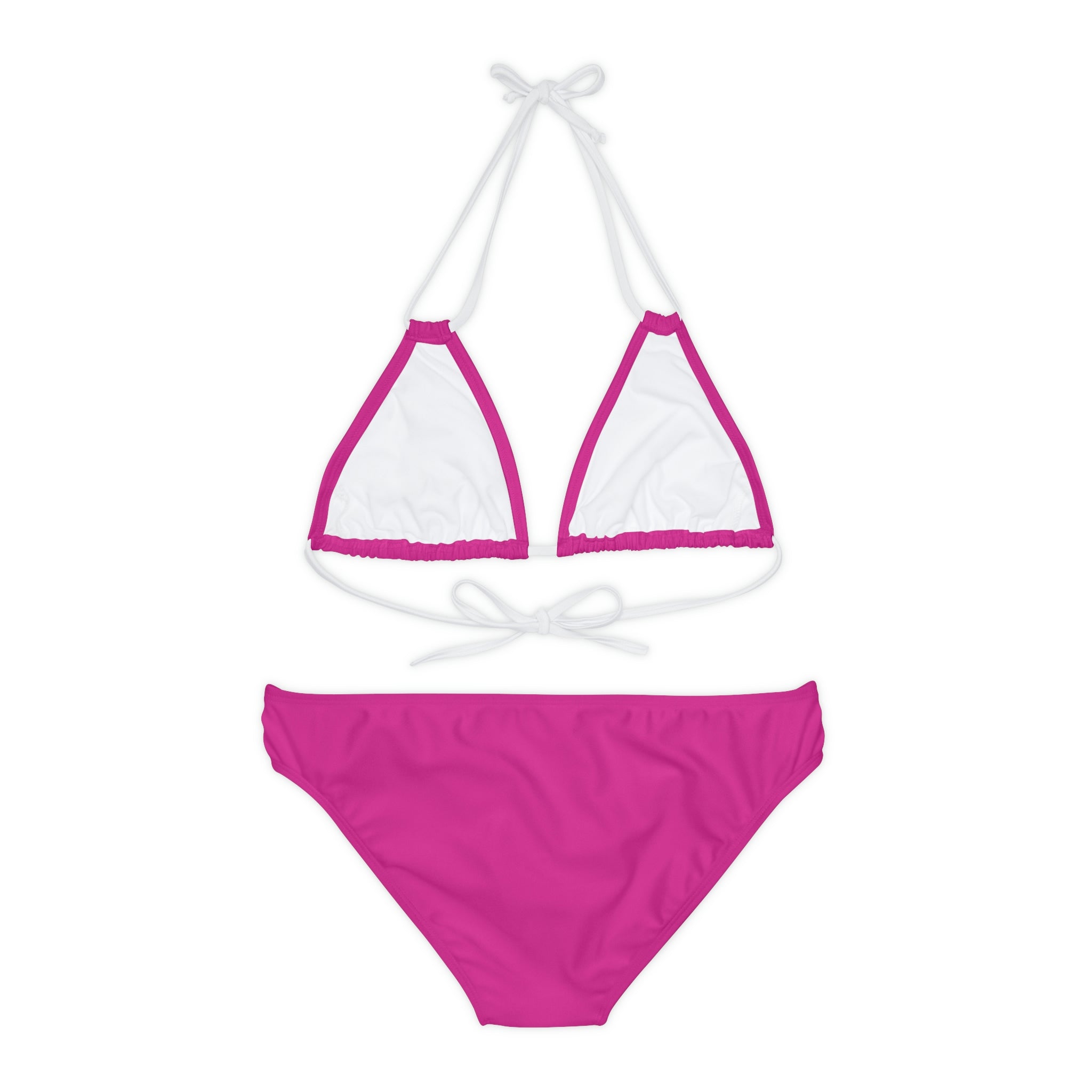 CombinedMinds Strappy Bikini Set Pink