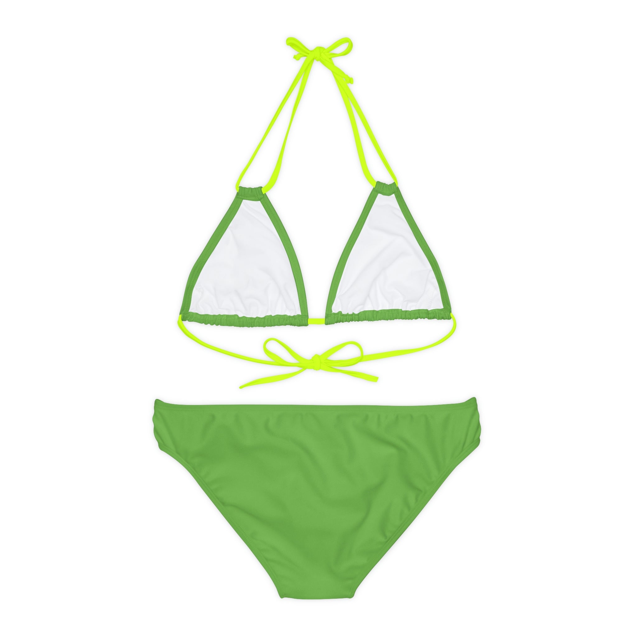 CombinedMinds Strappy Bikini Set Green