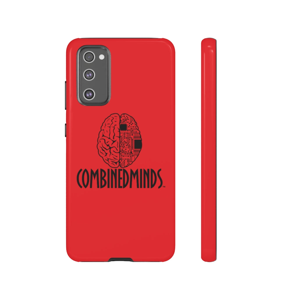 CombinedMinds Cell Phone Case - Red Black Logo