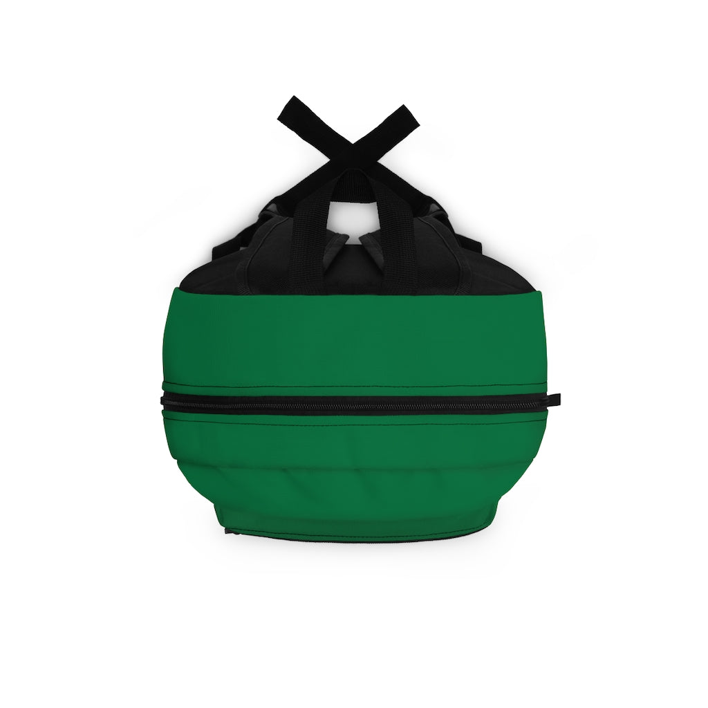 CombinedMinds Backpack - Dark Green Color Logo