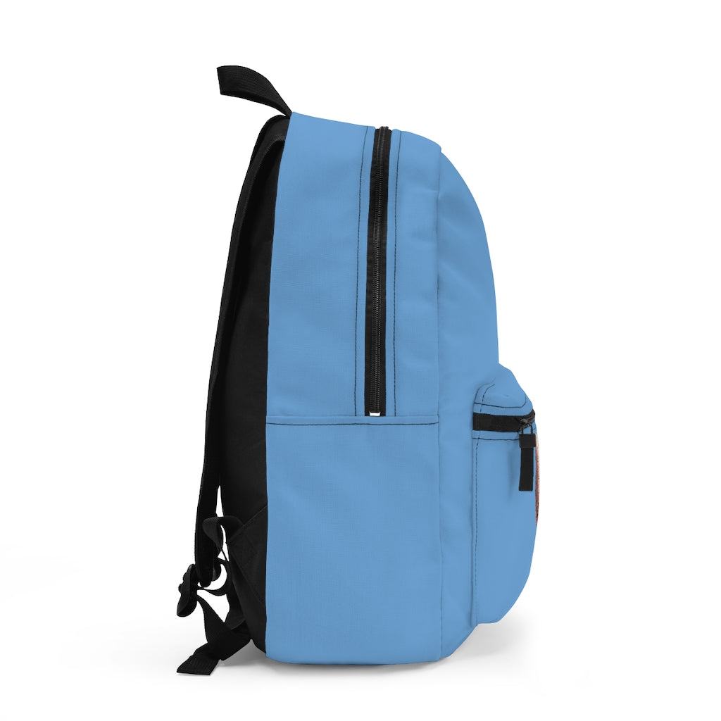 CombinedMinds Backpack - Light Blue Color Logo